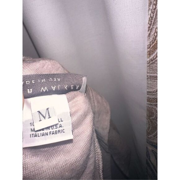 GREAT CONDITION WOMEN Bryn Walker 100% Lyocell sweater cardigan size Medium lage - Picture 3 of 5